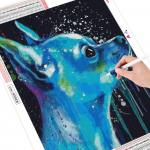 Teemantmaaling Loomade Koerte K&auml;sit&ouml;&ouml; Kunstikomplektid Tikand Uus Saabunud Kodukaunistus 20X30CM