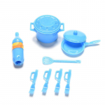 18 tk/partii minisimulatsioon k&ouml;&ouml;gipotid ja pannid N&otilde;ud klaasid s&ouml;&ouml;giriistad nukkude lauan&otilde;ude jaoks