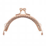 8,5 cm &uuml;mmargune metallraam rahakott k&auml;epide Sidurikott K&auml;ekott Lukk Lukk Kotid Riistvara