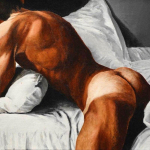 5D DIY Teemanttikandid Ristpistes Seksika mehe mustriga Teemantmaaling Mosaiikk&auml;sit&ouml;&ouml; Kodukaunistus Full Round 20x20CM