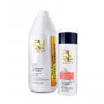 PURC 1000 ml Keratin Treatment sirgendav juukseid 100 ml puhastav &scaron;ampoonikomplekt parandav sirgendamine juuksehoolduseks 0% valge