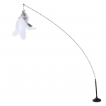 Automaatne naljakas kassipulk kassi &otilde;rritaja simulatsioonihiir Interaktiivne m&auml;nguasi Naljakas sulghiir koos kellukesega kassipojale, kes m&auml;ngib v&otilde;lukepi ja imemisega