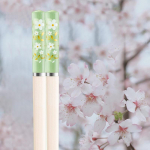 1/5 paari k&otilde;rgel temperatuuril vastupidavad libisemiskindlad korduvkasutatavad Jaapani Sakura s&ouml;&ouml;gipulgad majapidamises sushi Hashi toidupulgad lauan&otilde;ud 1 pair roosa