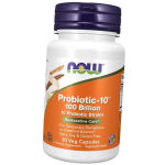 Probiootikumide segu, probiootikum - 10 100 miljardit, Now Foods 30 k&ouml;&ouml;giviljakapslit (69128012) 30vcaps