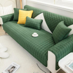 Paks pehme diivani kate Euroopa universaalne diivanir&auml;tiku kate Libisemiskindel diivani kate diivani r&auml;tik elutoa kaunistamiseks 90x160cm 1pc armee roheline v&auml;rv