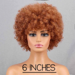 MERISIHAIR naiste mood s&uuml;nteetilisest kiust Afro ombre blond krussis lokkis parukas igap&auml;evane Cosplay l&uuml;hike lokkis Aafrika parukas 5881-bug