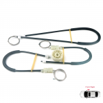 BWR677 Elektrilise akna t&otilde;stuki remondikomplekt Esimene parem Renault Megane MK2 EM0/1 2002-2009 CC Kabriolett 820101093