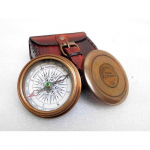 Merenduslik kompass | vanaaegne kompass | steampunk | messingist kompass | graveeritud kompass | kingitused talle
