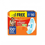 Whisper Choice tavalised h&uuml;gieenipadjad naistele, tavalised, salvr&auml;tik Pack of 20 PCS
