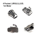 Hambaravi ortodontiline bukaalne toru &uuml;he piluga Sgl torud MBT/ROTH 022 mittekonv-t&uuml;&uuml;pi v&otilde;rgusilma alus hambaarsti ortomaterjal 1 pack 1st molar MBT