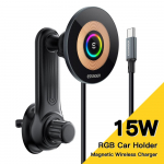 Essager 15W Qi auto juhtmevaba laadija telefonihoidiku kinnitus iPhone 14 13 12 Pro Max juhtmevaba kiirlaadimise telefonihoidja laadija jaoks Black Type B