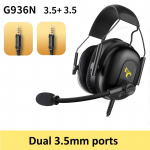 Sisseehitatud 7.1 virtuaalse ruumilise heliga m&auml;ngupeakomplektid USB 3,5 mm m&uuml;rasummutavad k&otilde;rvaklapid PUBG LOL PS4 arvutim&auml;ngude jaoks G936NAA