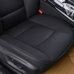 Nelja hooaja universaalne PU-nahast auto istmekate juhi pehme mugav istmepadi universaalne autoistme kate must