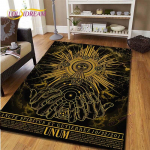 Vabam&uuml;&uuml;rlaste vaip Vabam&uuml;&uuml;rlaste Illuminati Ring P&otilde;randamatt Elutoa Vaip Siseala Pehme Flanell M&auml;ngumati ala vaip Kawaii Vaip 100cm x 120cm