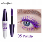 5D Silk Fibe ripsmetu&scaron;&scaron; 5 v&auml;rvi ripsmepikendusega silmaripsmehari veekindel ilumeik 05#PURPLE
