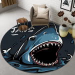 3D Maa &uuml;mmargune elutoa vaip libisemiskindel tool Mat Magamistoa vaip poistetoa sissep&auml;&auml;su uksematt Lapsed M&auml;ngumati ala vaip Diameter 150cm