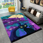 3D-armas kassi multifilmi vaip, vaibavaip kodu elutoa diivanile, k&ouml;&ouml;gi uksemati kaunistamiseks, Kid Play libisemiskindel p&otilde;randamatt 80cm x 120cm