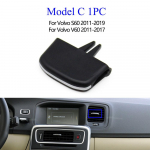Eesmine vasak parem &otilde;hukonditsioneer AC ventilatsiooni v&auml;ljalaskeava klambrid Volvo S60 V60 V40 jaoks 2011 2012 2013 2014 2015 2016 2017 Model C