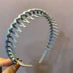 Korea moodsad pikkade hammastega juuksepaelad naistele libisemiskindlad juuksekammid &uuml;hev&auml;rvilised geomeetriline raam Femme juuste aksessuaarid t&uuml;drukutele