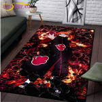 Anime Naruto libisemiskindlad vaibad elutuppa Mugav vaip Pehme p&otilde;randamatt Magamistoa vaibad Matiala Vaibad kodu Suur karvane matt 100cm x 120cm