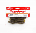 Megabassi pehme peibutis TK Twister JR 3,5 tolli Noike krevett (4074)