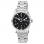 Seiko 5 spordi metallist keskv&auml;ljal, must numbrilauaga automaatne SRPJ81K1 100M meeste k&auml;ekell must