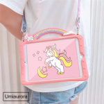 Kids Cartoon Cover Ipad 7th 8th 10 .2 6th 9 .7 Pro 10 ,5 11 tahvelarvuti &uuml;mbris Silicon Stand Shell Funda IPad 5th 6th 9.7