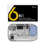 6 in 1 Microneedle Derma Rollerikomplekt n&auml;ole Eye Body 300/720/1200 Rolling System Microneedling Facial Roller iluhooldusvahend lilla