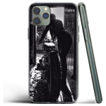 Mootorratta silikoon&uuml;mbris Apple iPhone 13 12 Mini 11 Pro SE XS X XR Max 8 7 6S 6 Plus 5S jaoks Iphone 11