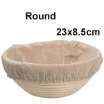Rootangist leivakorv Naturaalne ovaalne rotangist vitstest taignast fermentatsiooniga leivakorv Round 23X8.5