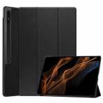 &Uuml;mbris Samsung Galaxy Tab S8 Ultra 14.6 SM-X900 S8 Plus 12.4 SM-X800 SM-X700 S8 11-tolline tahvelarvuti magnetiline kokkupandav aluse kate Tab S8 11 inch must