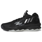 adidas Dame 8 Admit One - Core Black Meeste Tennised H&otilde;be-Metallik Hall-Kuus GY6461 46