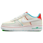Nike Air Force 1 LV8 GS P&uuml;hadek&uuml;psised Laste tossud Kreemjas Kahvatu-Iivoor Punane FQ8350-110 37.5 white