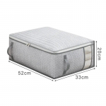 Teki hoiukott lausriidest Suure mahutavusega riidekapp Tekikorraldajad Tolmu niiskuskindel tekiriiete hoiukonteiner M-52x33x20cm hall