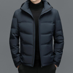 Talve sulejope meeste paksendatud Midi pikkusega keskealise isa parkeri jope Tide 4XL/195 black