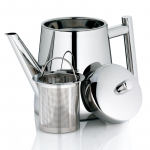 Roostevabast terasest teekann eemaldatava infusiooniga 27 untsi pliidiplaadiga teekeetja puuviljade &uuml;rdi- ja infusioonitee jaoks 1500ML