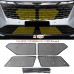 4 tk auto putukakindel &otilde;hu sisselaskeava kaitsekate Vent Racing grilli filtriv&otilde;rgu tarvik GEELY STARRAY FX11 2023-2025 jaoks