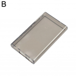 L&auml;bipaistev/ l&auml;bipaistev must TPU kaitsekesta &uuml;mbrise kate Walkman A306 seeria A307 NW Sony A3 E2G4 jaoks transparent black-one-size