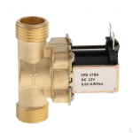 1/2 '' DC12 / 24 220 V normaalselt suletud messingist elektriline solenoidklapp Vesi sisselaske jaoks DC12V Inlet