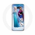 &Uuml;mbris Samsung Galaxy A3 2016 Frozen Elsa Anna Olafi jaoks