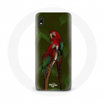 &Uuml;mbris Samsung Galaxy A10 Pionus Parrot Red jaoks