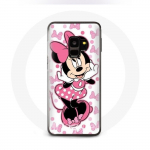 &Uuml;mbris Samsung Galaxy S9 pluss Minnie Mouse Cute Cartoon Pink jaoks