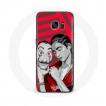 &Uuml;mbris Samsung galaxy S6 jaoks La casa de papel Nairobi Fan art