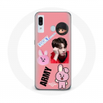 Coque pour Samsung Galaxy A20e BTS Bangtan Gar&ccedil;on BT21 Cooky Jungkook ARMY