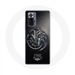 Coque pour Xiaomi Redmi Note 10 Pro Game Of Thrones Targaryen de feu et de sang
