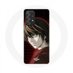 Coque pour Samsung Galaxy A52 Light Yagami Death Note Anime Manga