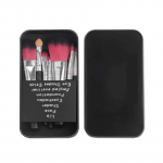 7 kosmeetikapintslikomplekti lauv&auml;rvipintsliga huulepintsel Iron Box meigi- ja ilut&ouml;&ouml;riistad 1 set roosa