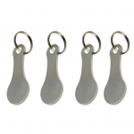 Ostuk&auml;e roostevabast terasest v&otilde;tmehoidja k&auml;eshoitav ostukorv Token Metal Mugav v&otilde;tmehoidja tarvik D