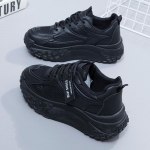 Daddy Shoes naiste uus platvorm vabaajajalatsid V&auml;lispordijalatsid Mood naiste jooksujalatsid 36 must