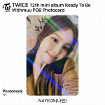 KAKS KORDA 12. minialbum valmis olema POB BDM JYP MP SW WM 10 versioon KPOP K-POP Nayeon - WM(Photobook)